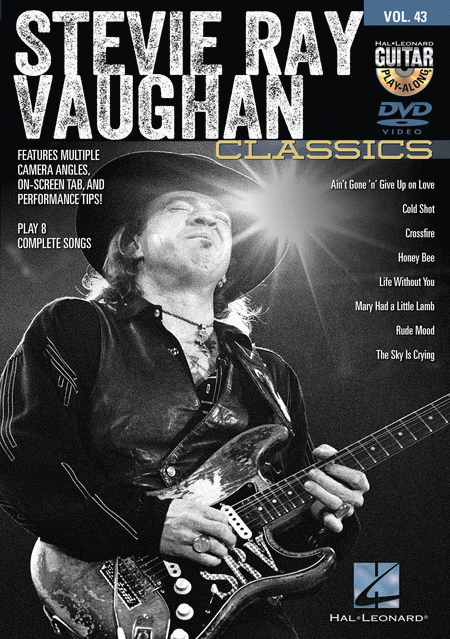 Stevie Ray Vaughan Classics (Guitar Play-Along DVD Volume 43)