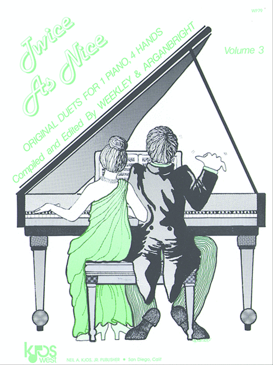 Twice As Nice, Volume 3 Piano Method scores gallery preview page 1
