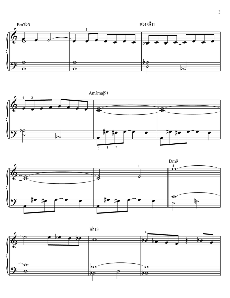 Invisible Lady Invisible Lady Easy Piano scores gallery preview page 3