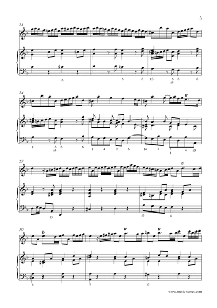 Veracini Allegro - Violin and Piano image number null