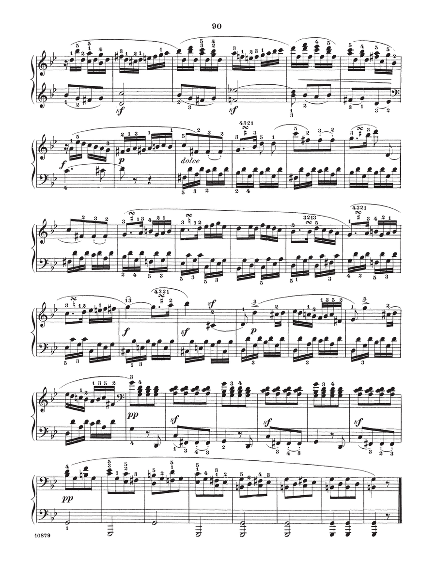 Sonatina, Op. 49, No. 1 Piano Solo scores gallery preview page 3