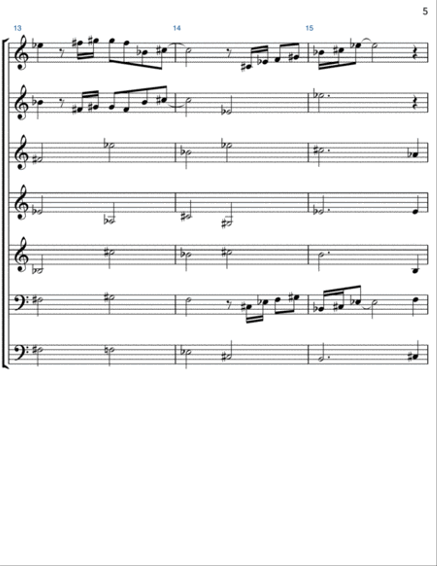 Unity Chamber Orchestra scores gallery preview page 5