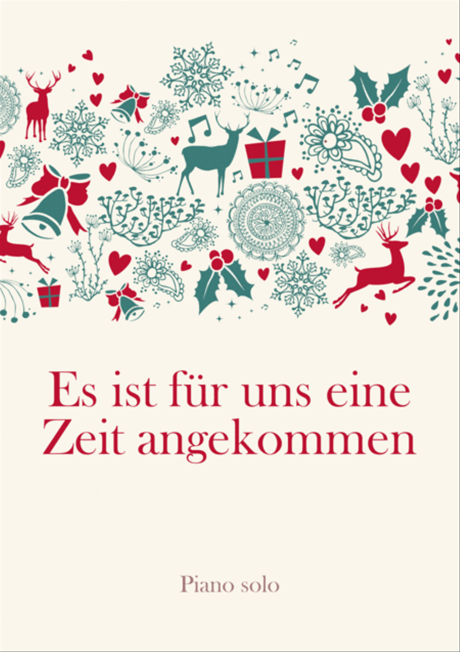 Es ist fur uns eine Zeit angekommen Piano scores gallery preview page 1