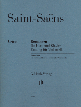 Book cover for Camille Saint-Saëns - Romances for Horn and Piano