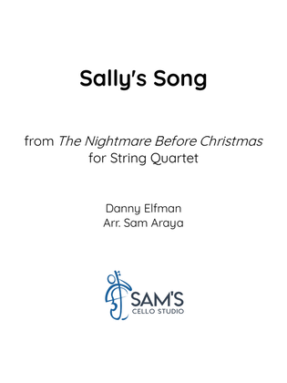 Book cover for Sally's Song