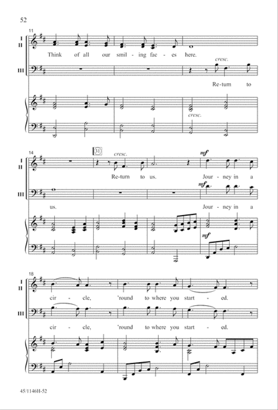 We Sing the World Around We Sing the World Around Choir scores gallery preview page 52
