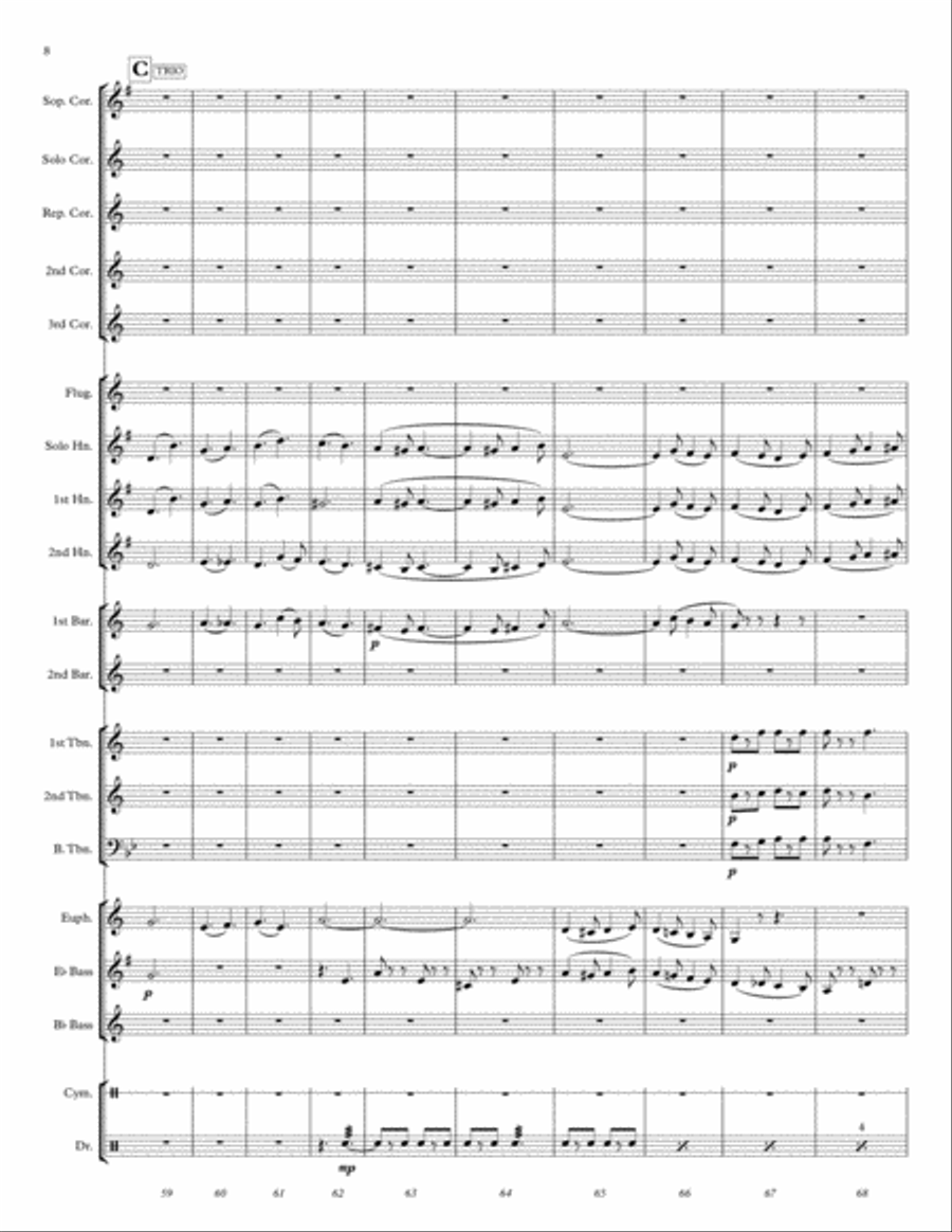 Lakeshore Picnic Lakeshore Picnic Brass Band scores gallery preview page 9