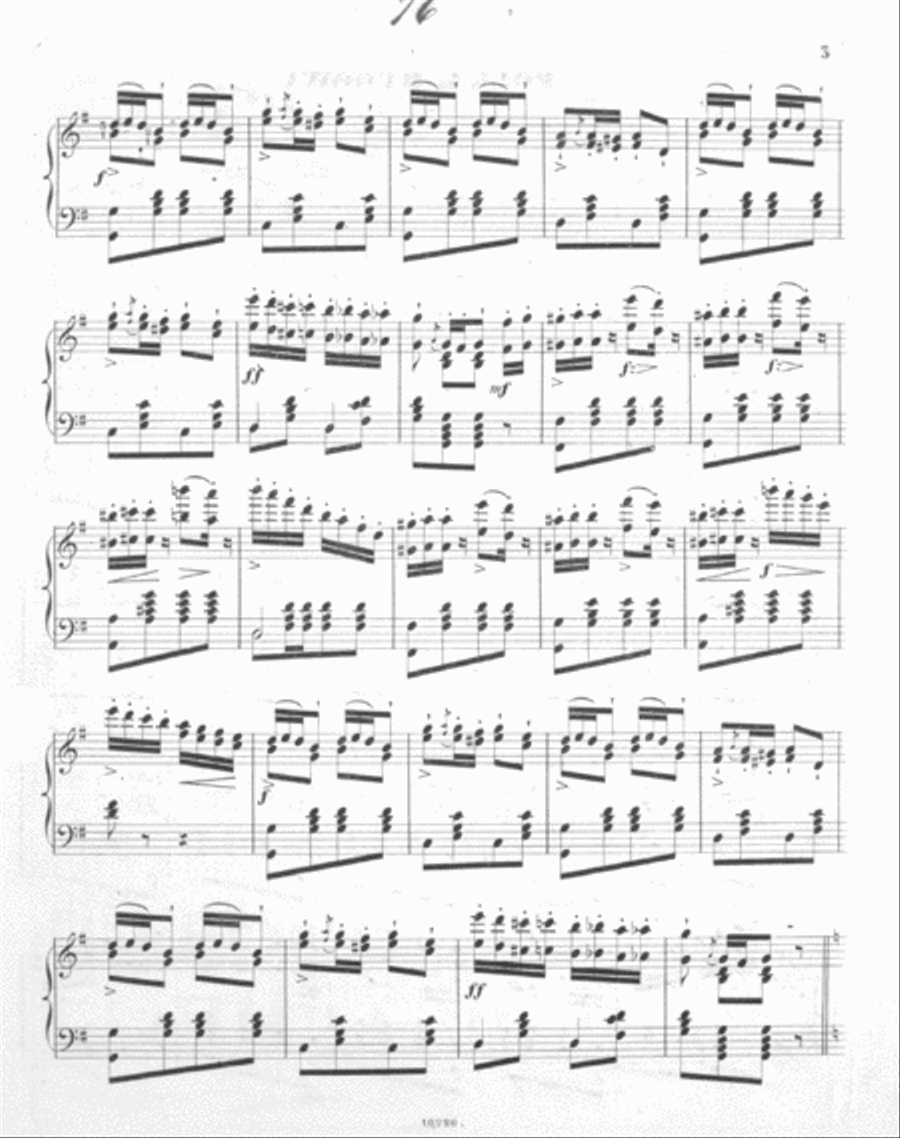 Polka-Redowa Pour le Piano Piano Solo scores gallery preview page 3