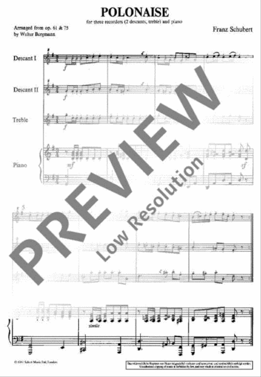 Polonaise SSA scores gallery preview page 2