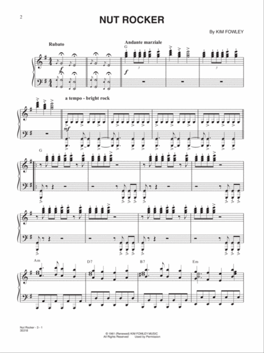 Nut Rocker Small Ensemble scores gallery preview page 2