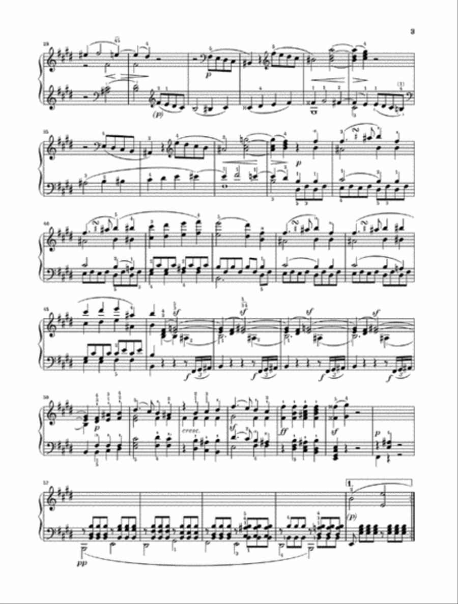 Piano Sonatas No. 9 in E Major Op. 14 and No. 10 in G Major Op. 14 Piano Solo scores gallery preview page 3