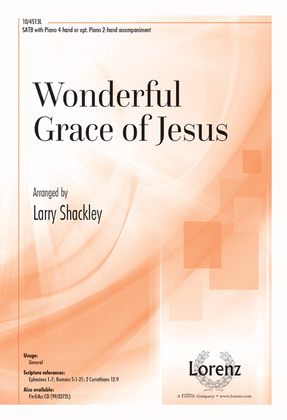 Book cover for Wonderful Grace of Jesus