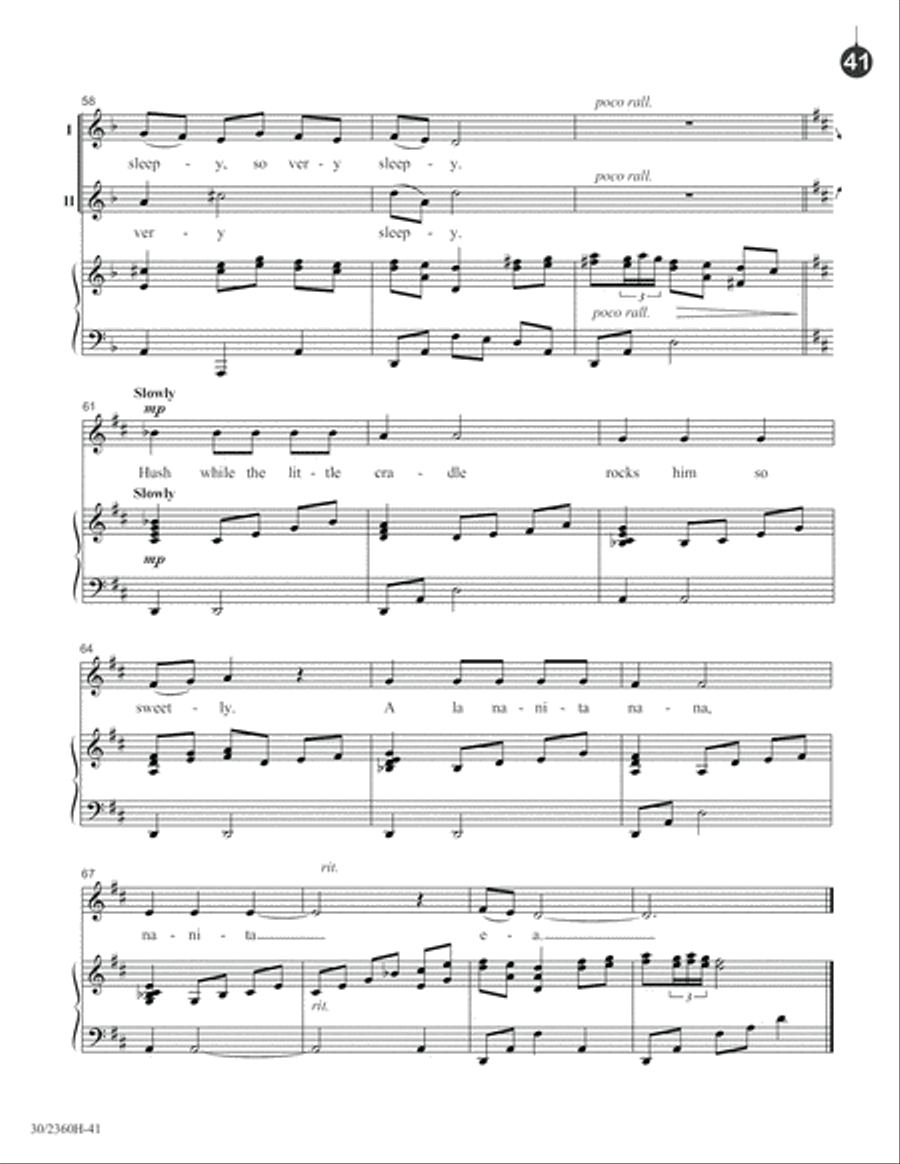 It's Christmas Everywhere! Unison Choir scores gallery preview page 42
