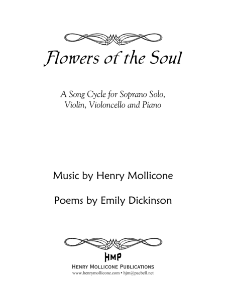 Flowers Of The Soul (Score)