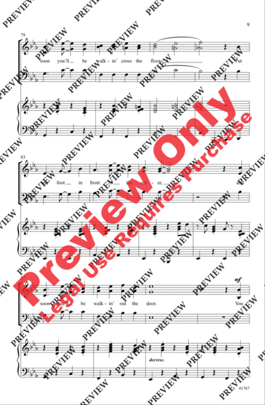 Cartoon Christmas Cartoon Christmas 3-Part scores gallery preview page 9