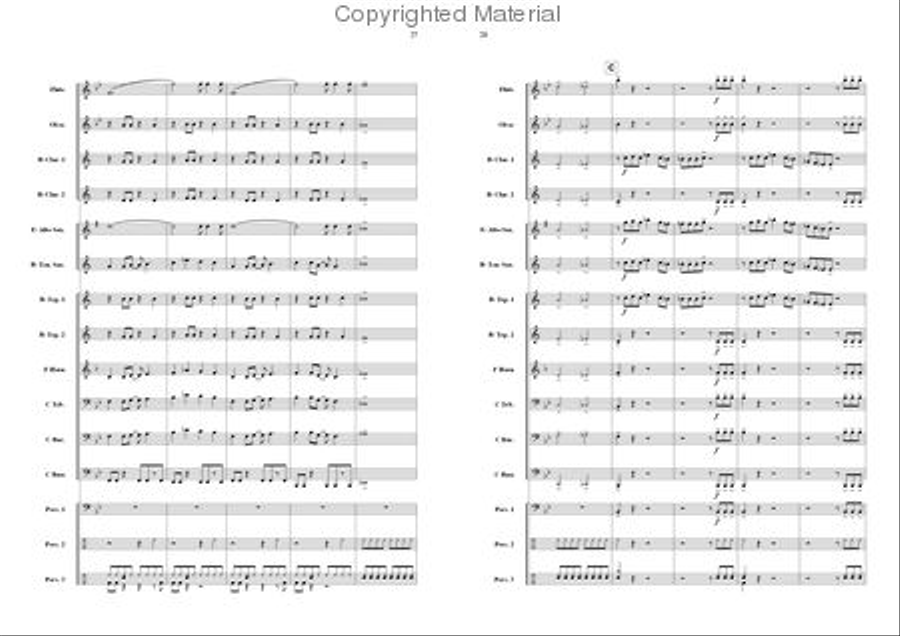 On the Movieset Concert Band scores gallery preview page 14
