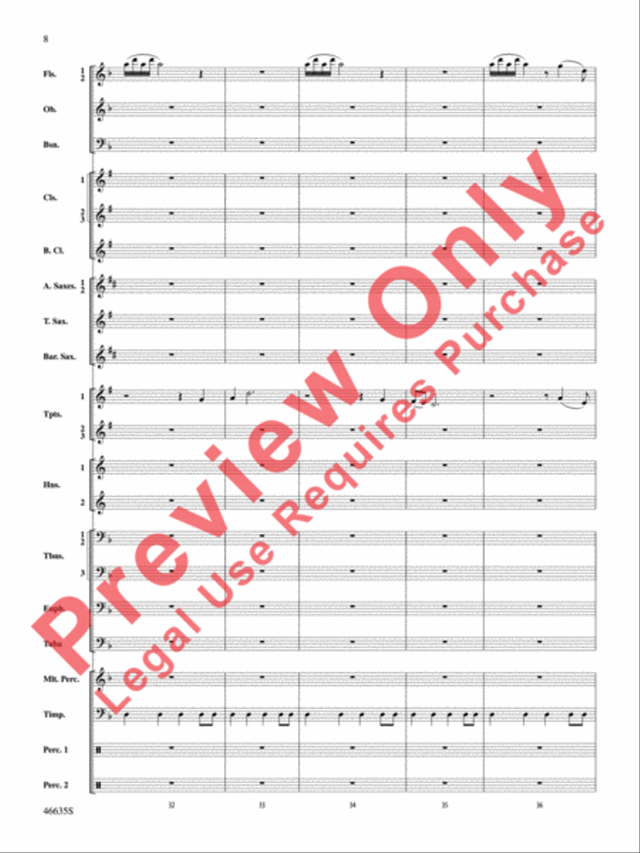Best of the West! Best of the West! Concert Band scores gallery preview page 9