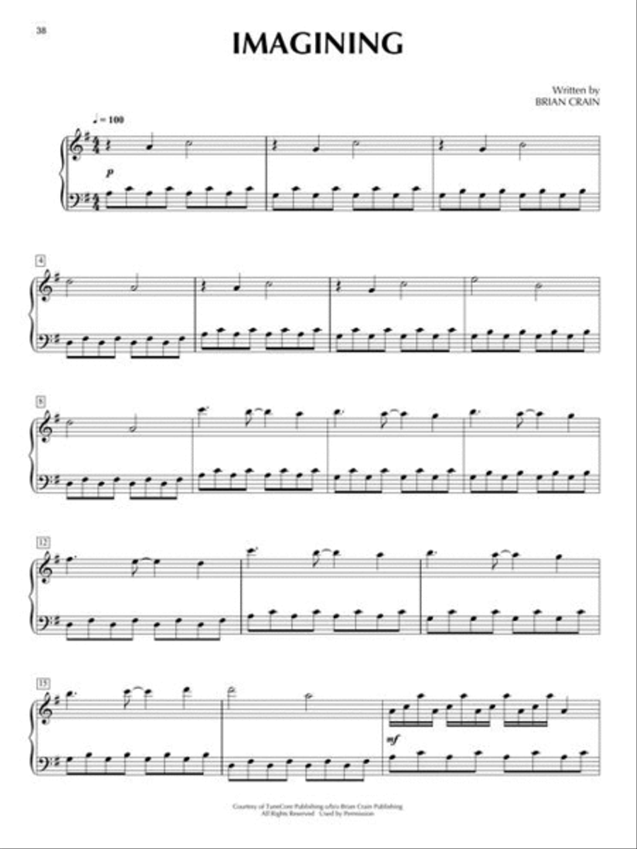 Brian Crain – Piano Sheet Music Collection Piano Solo scores gallery preview page 6