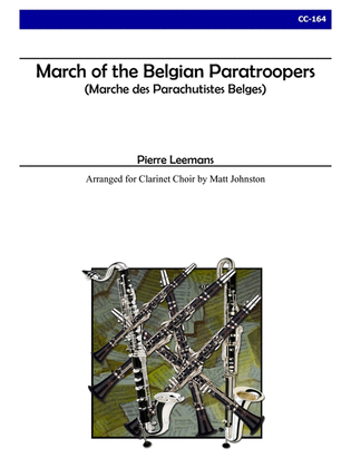 March of the Belgian Paratroopers for Clarinet Choir