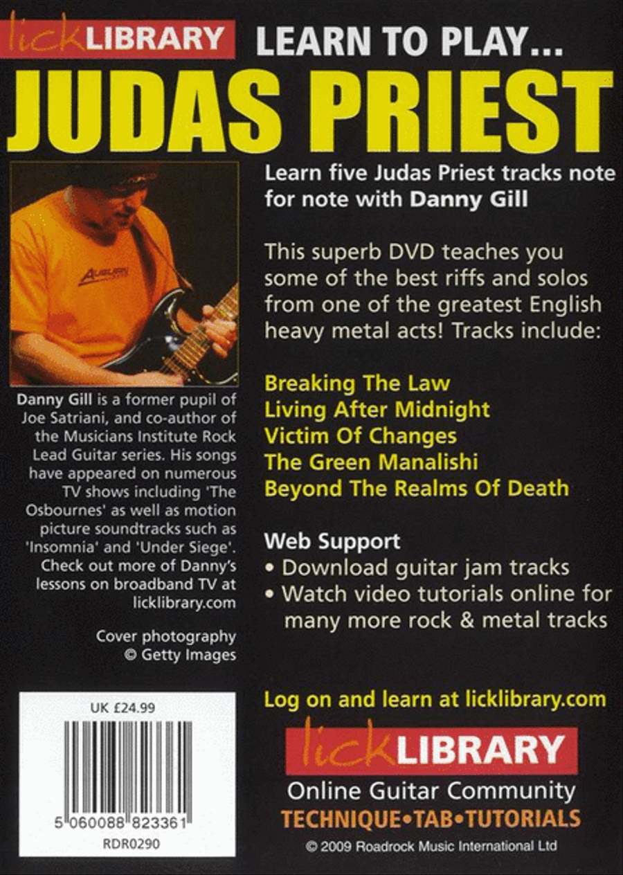 Learn To Play Judas Priest Guitar scores gallery preview page 2