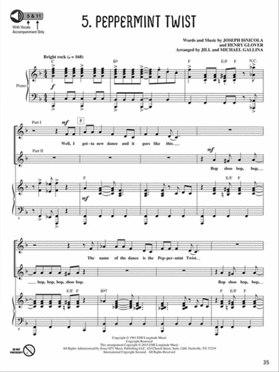 Off Their Rockers Off Their Rockers Choir scores gallery preview page 6