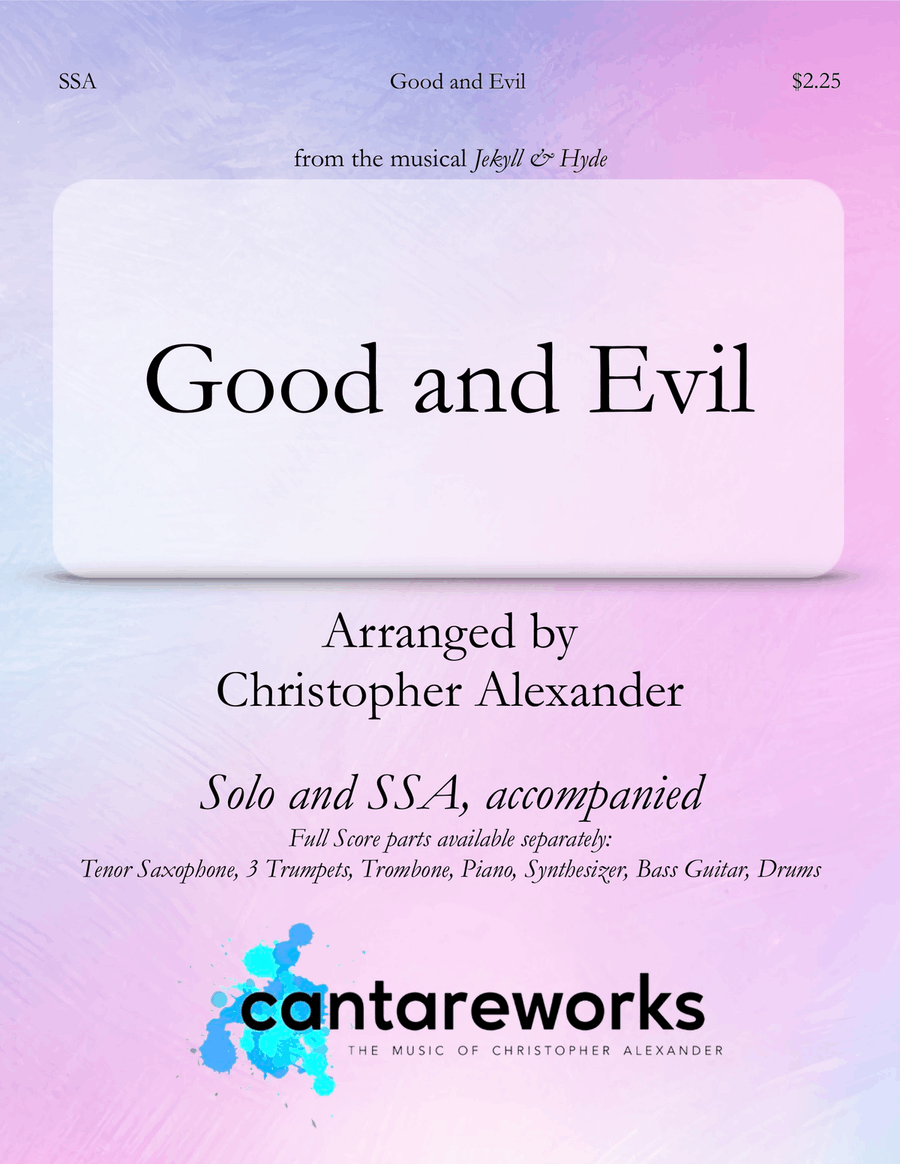 Good And Evil SSA scores gallery preview page 1