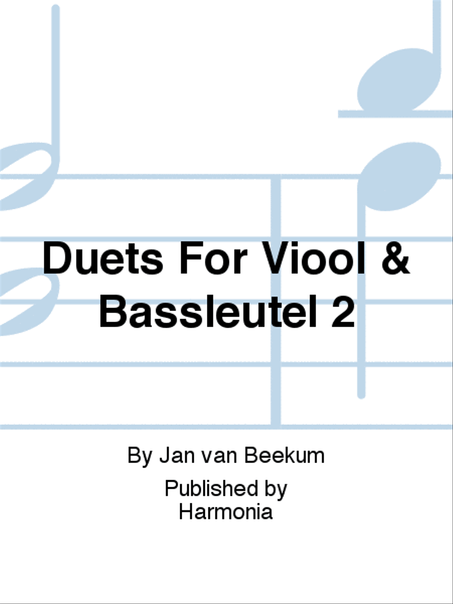 Duets For Viool & Bassleutel 2 String Duet scores gallery preview page 1