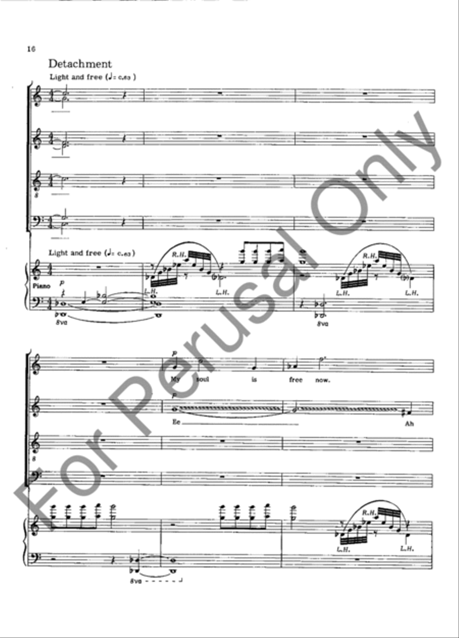 Valley of Shadows 4-Part scores gallery preview page 16