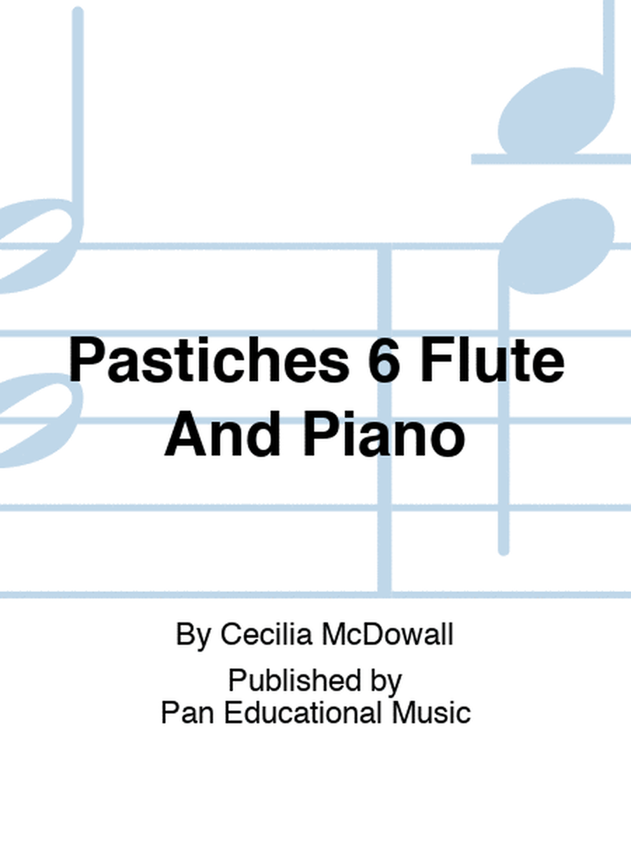 Mcdowall - 6 Pastiches Flute Or Oboe/Piano