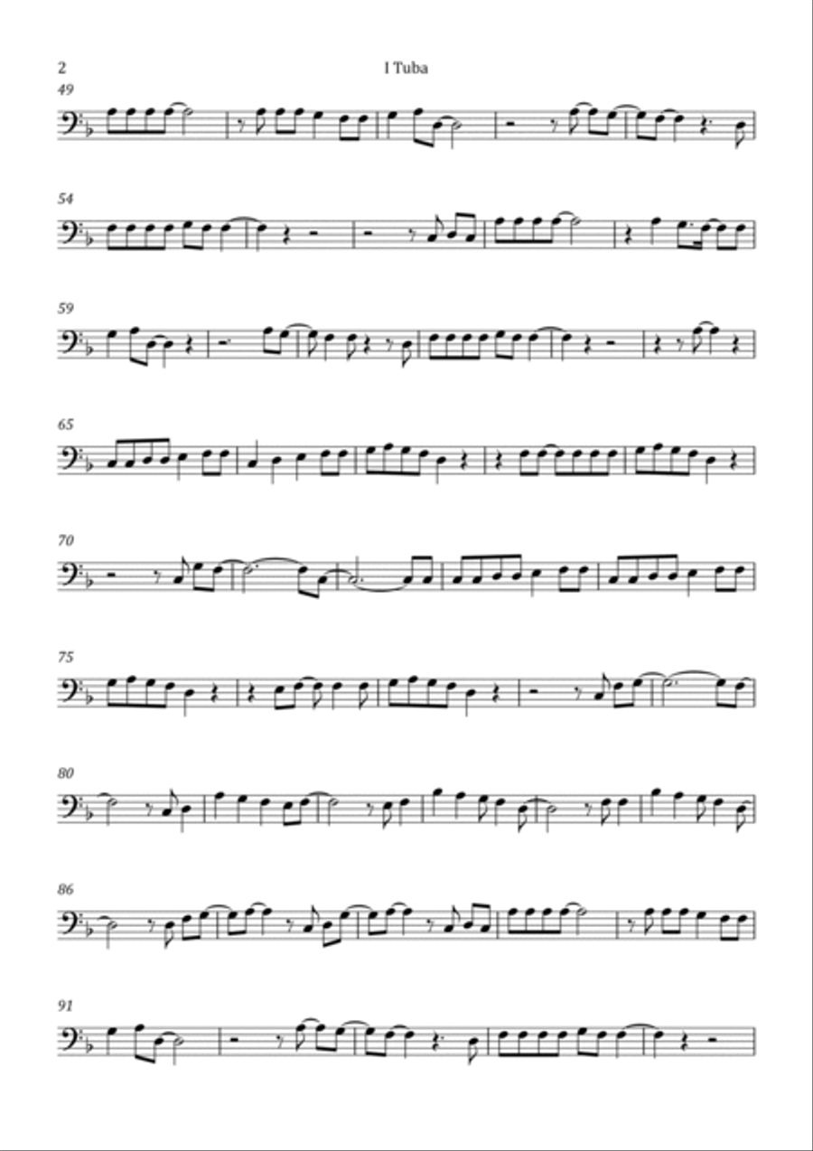 Marry You Marry You Tuba scores gallery preview page 2