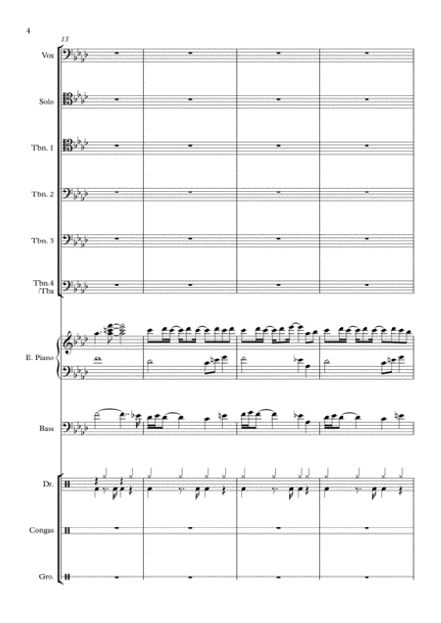 Just The Two Of Us Trombone scores gallery preview page 5