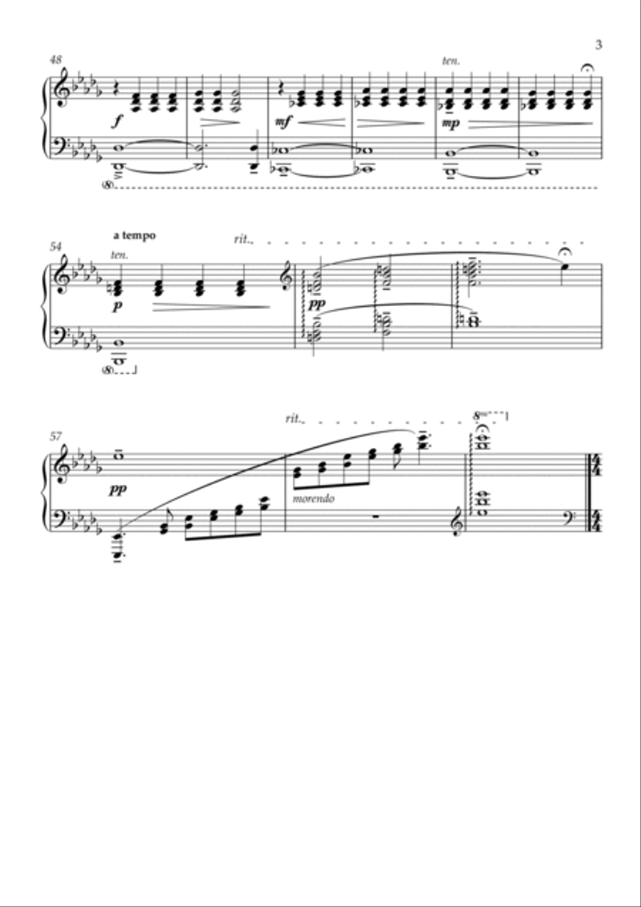 My Lady and the Battle of Cadsand Piano Solo scores gallery preview page 3