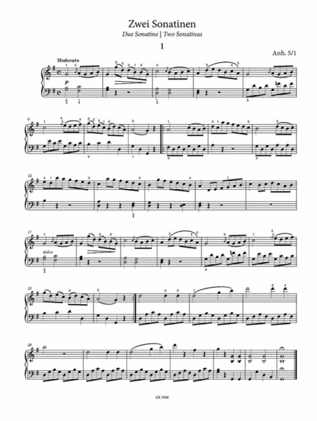Sonatine e Sonate facili per pianoforte