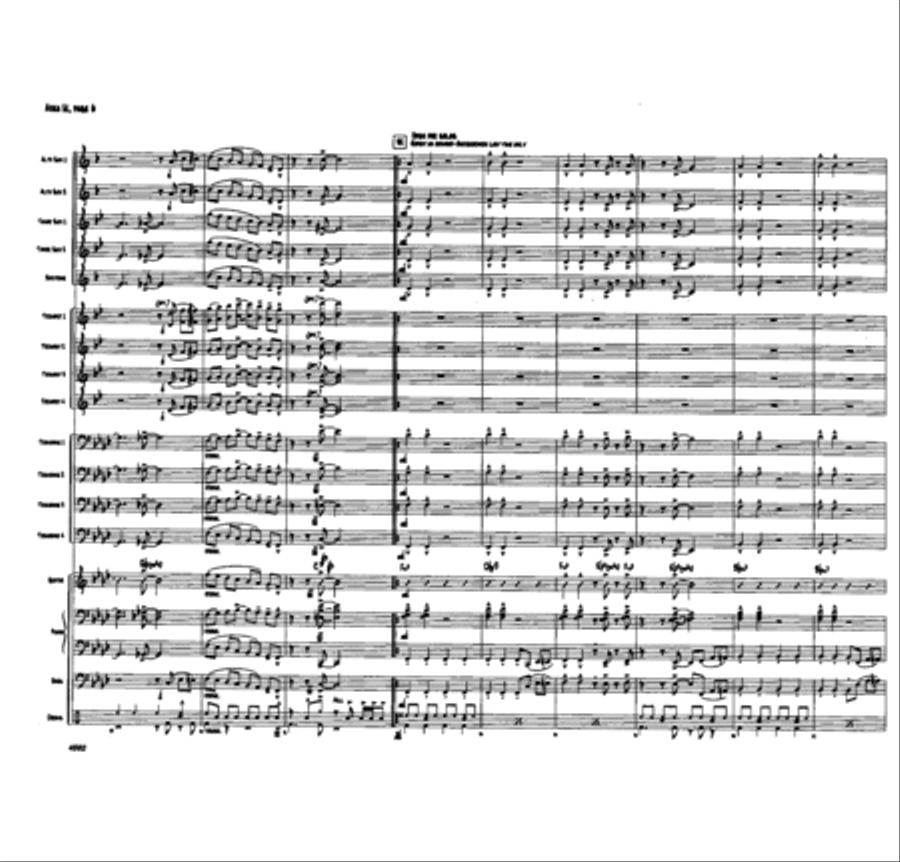 Area 51 Jazz Ensemble scores gallery preview page 5
