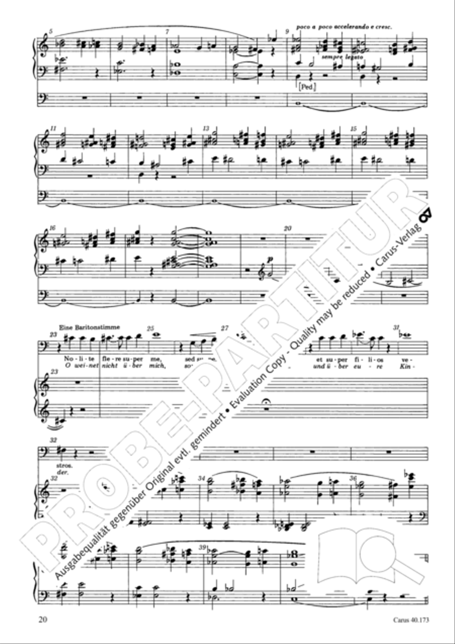 Via crucis 4-Part scores gallery preview page 21