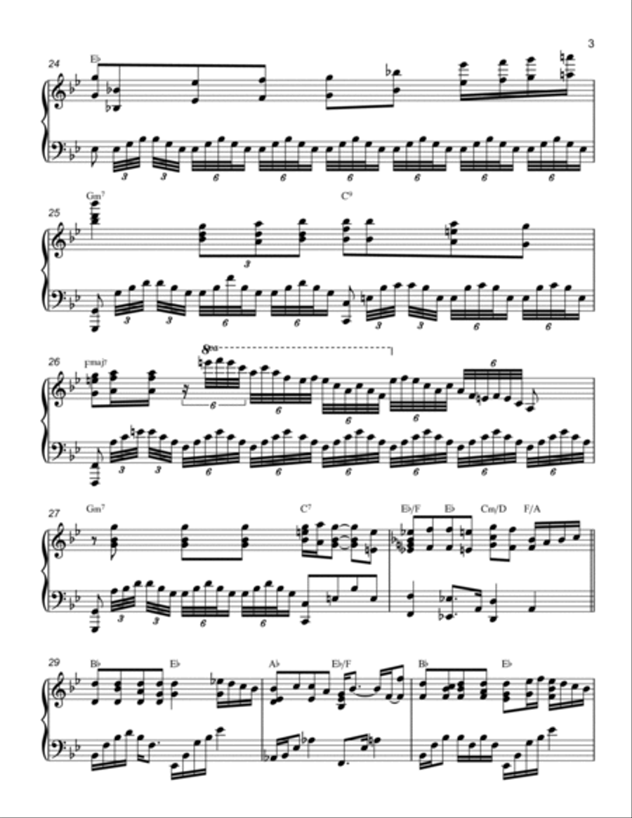 Someone That I Used To Love Piano Solo scores gallery preview page 3