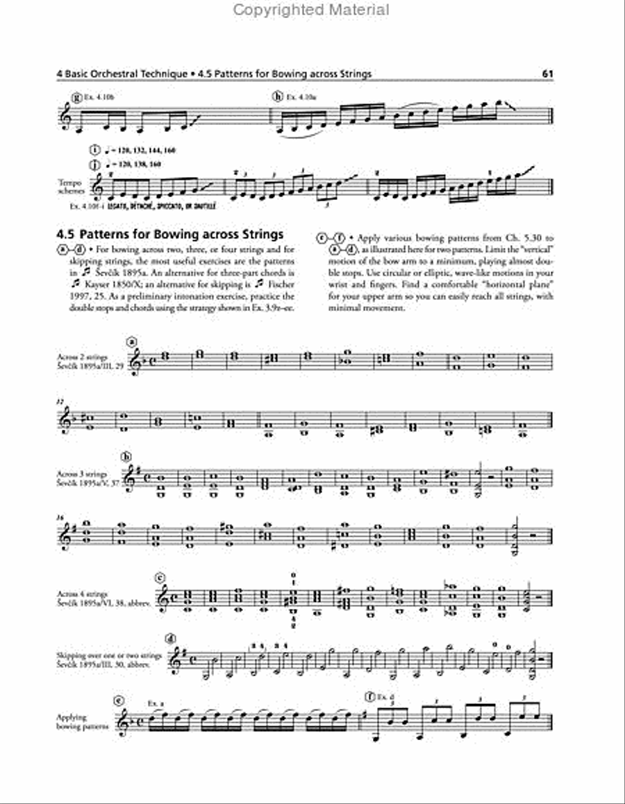 The Orchestral Violinist's Companion, Volumes 1 + 2 Violin scores gallery preview page 7