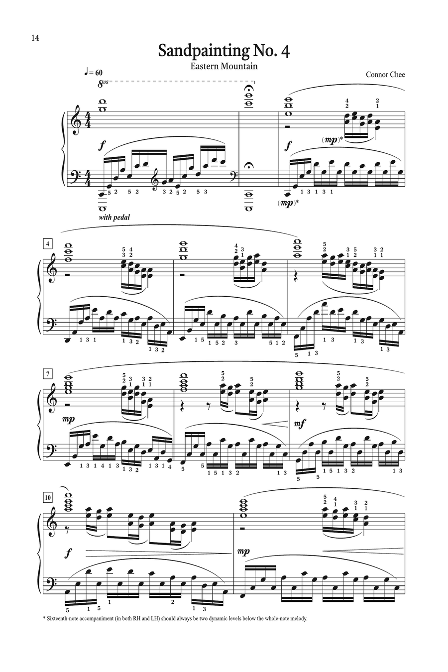 Sandpaintings Piano Solo scores gallery preview page 4