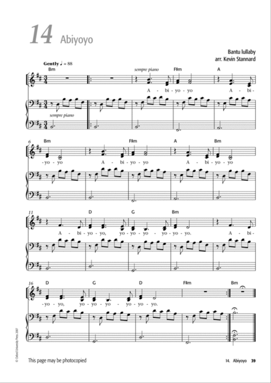 Junior Voiceworks 2 Unison Choir scores gallery preview page 8