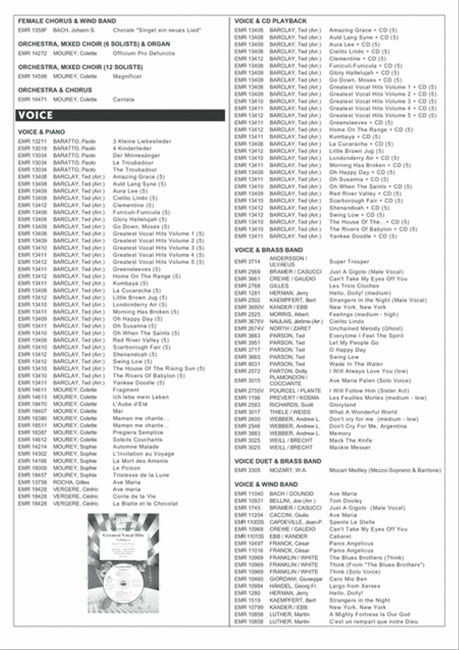 Ave Maria Voice scores gallery preview page 6