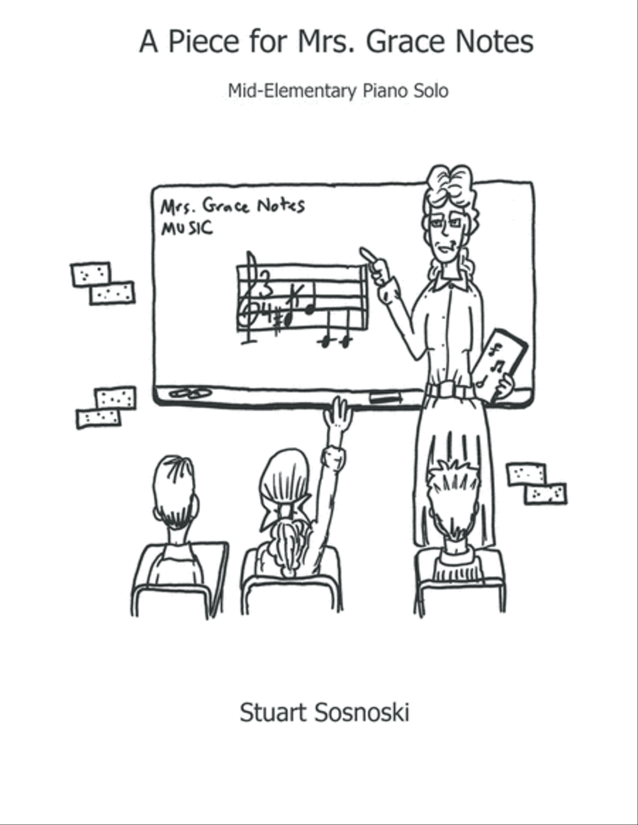 A Piece for Mrs. Grace Notes Piano Method scores gallery preview page 1