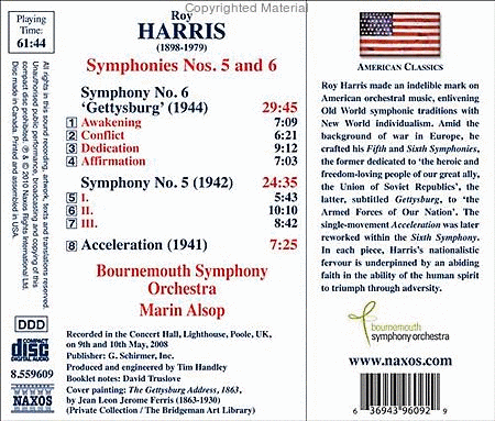 Symphonies Nos. 5 & 6 image number null