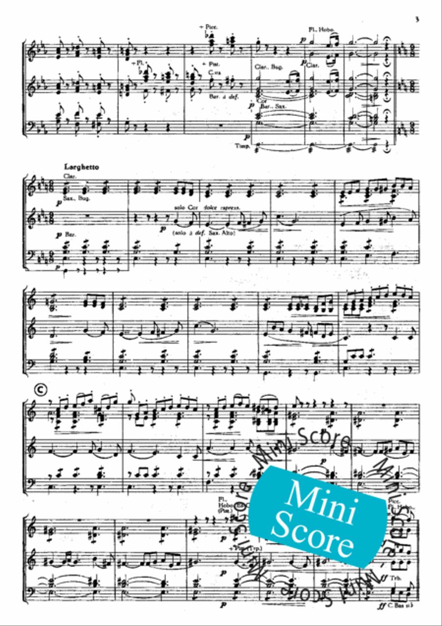 Martha Martha Concert Band scores gallery preview page 4