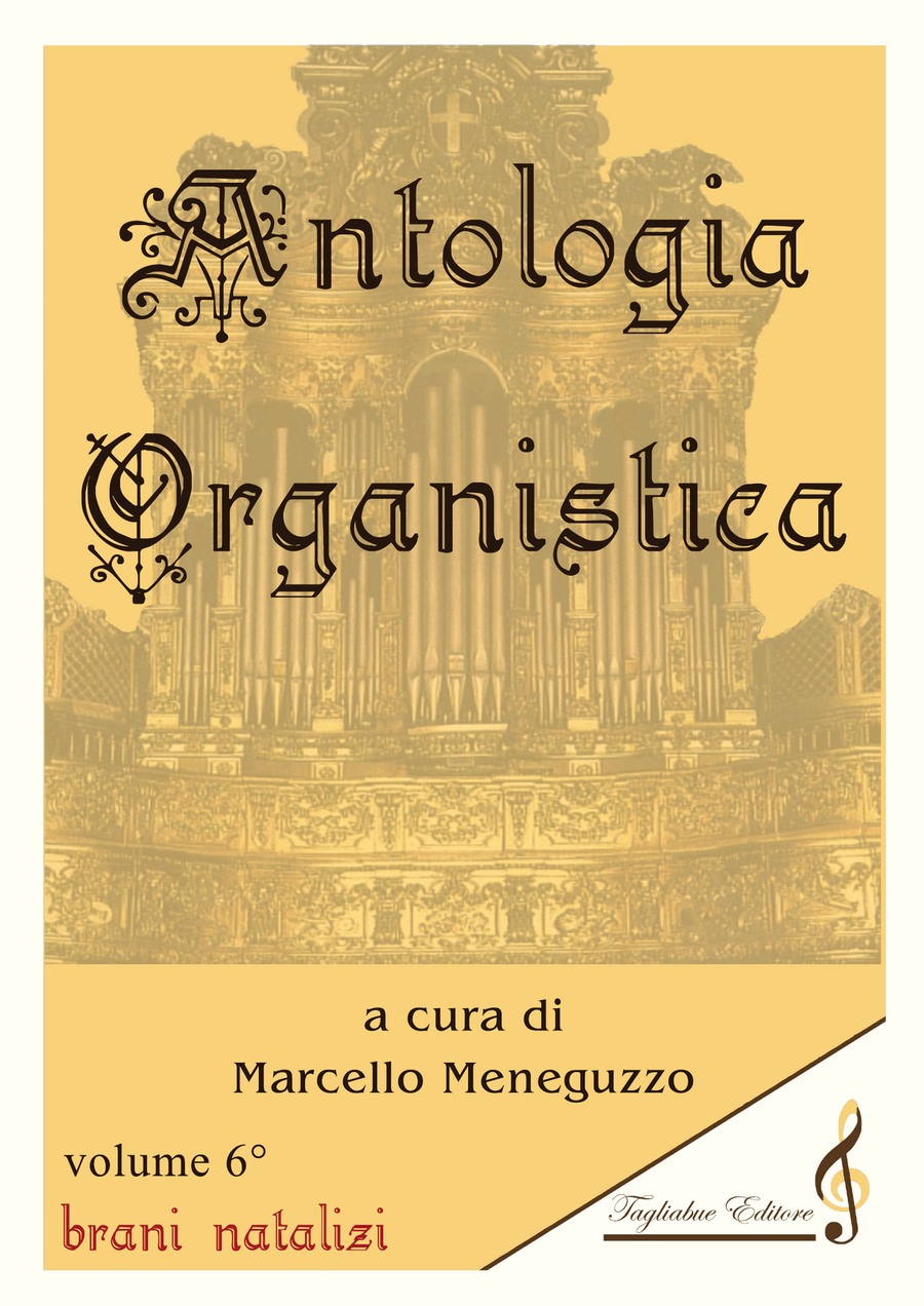 ANTHOLOGY OF ORGAN MASTERPIECES - 6st Volume (of 10) - Christmas pieces - Look at the list of songs Organ Solo scores gallery preview page 1