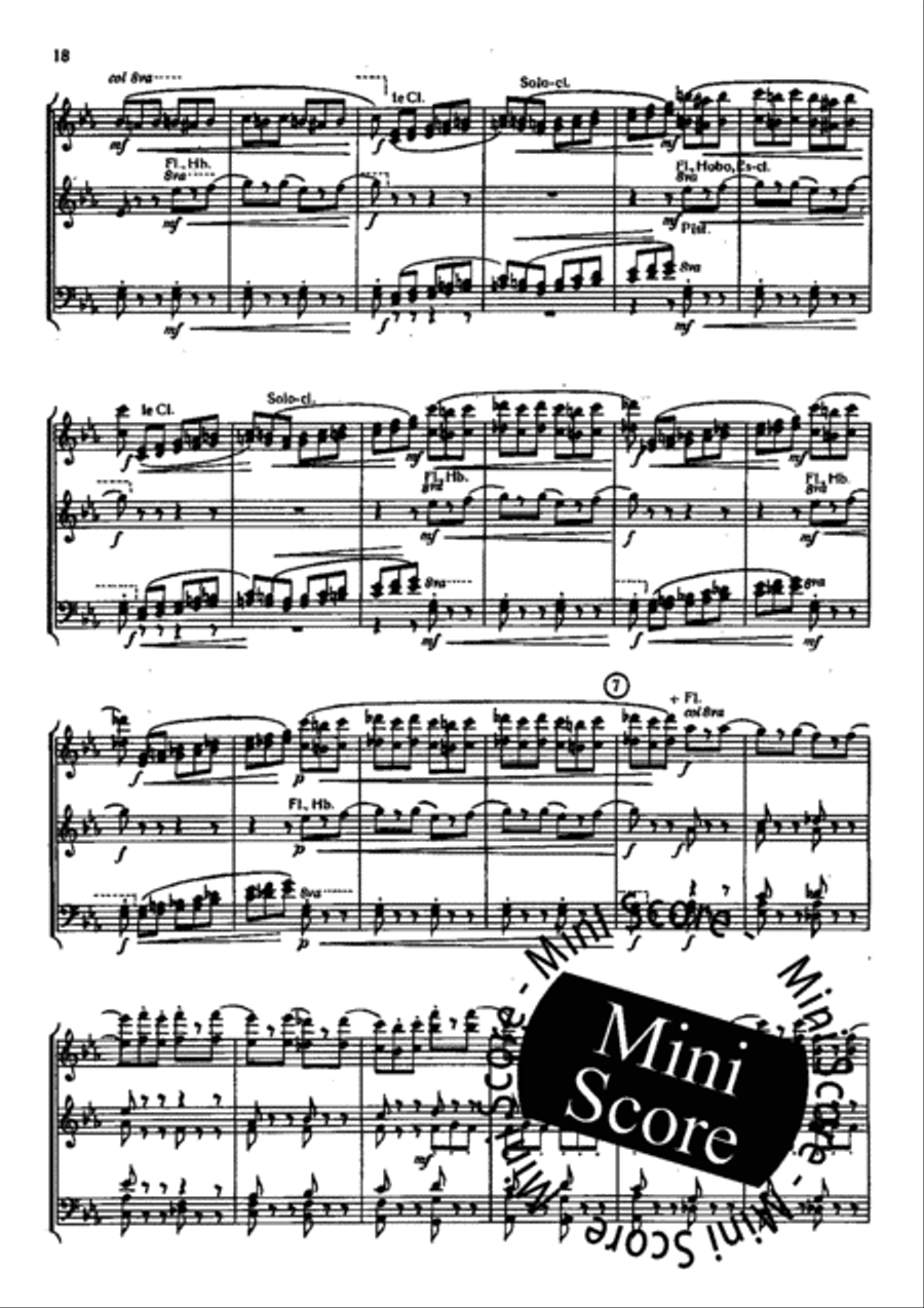 Capriccio Italien Capriccio Italien Concert Band scores gallery preview page 21