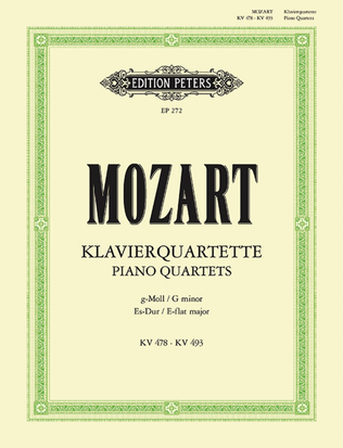 Book cover for Piano Quartets (2)