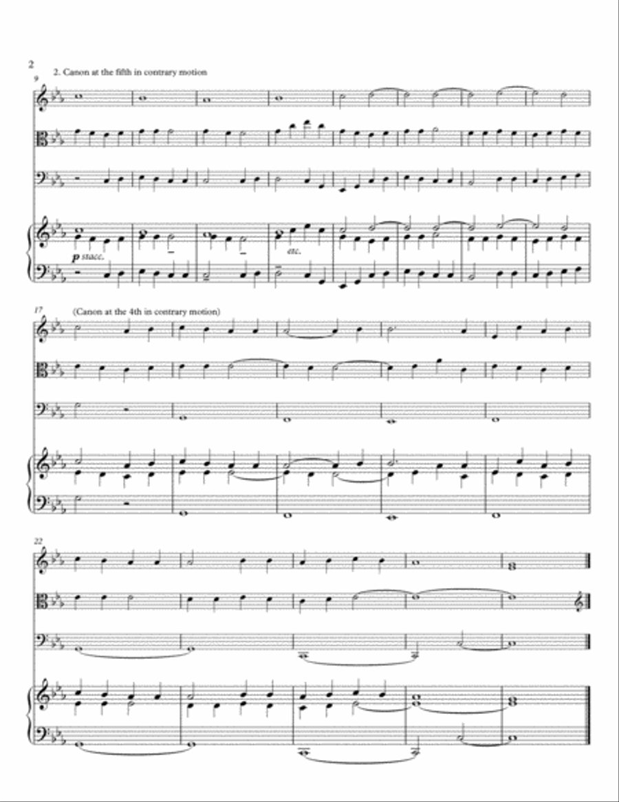 A Musical Offering (of Lamb), Book 2, op. 52 Small Ensemble scores gallery preview page 2