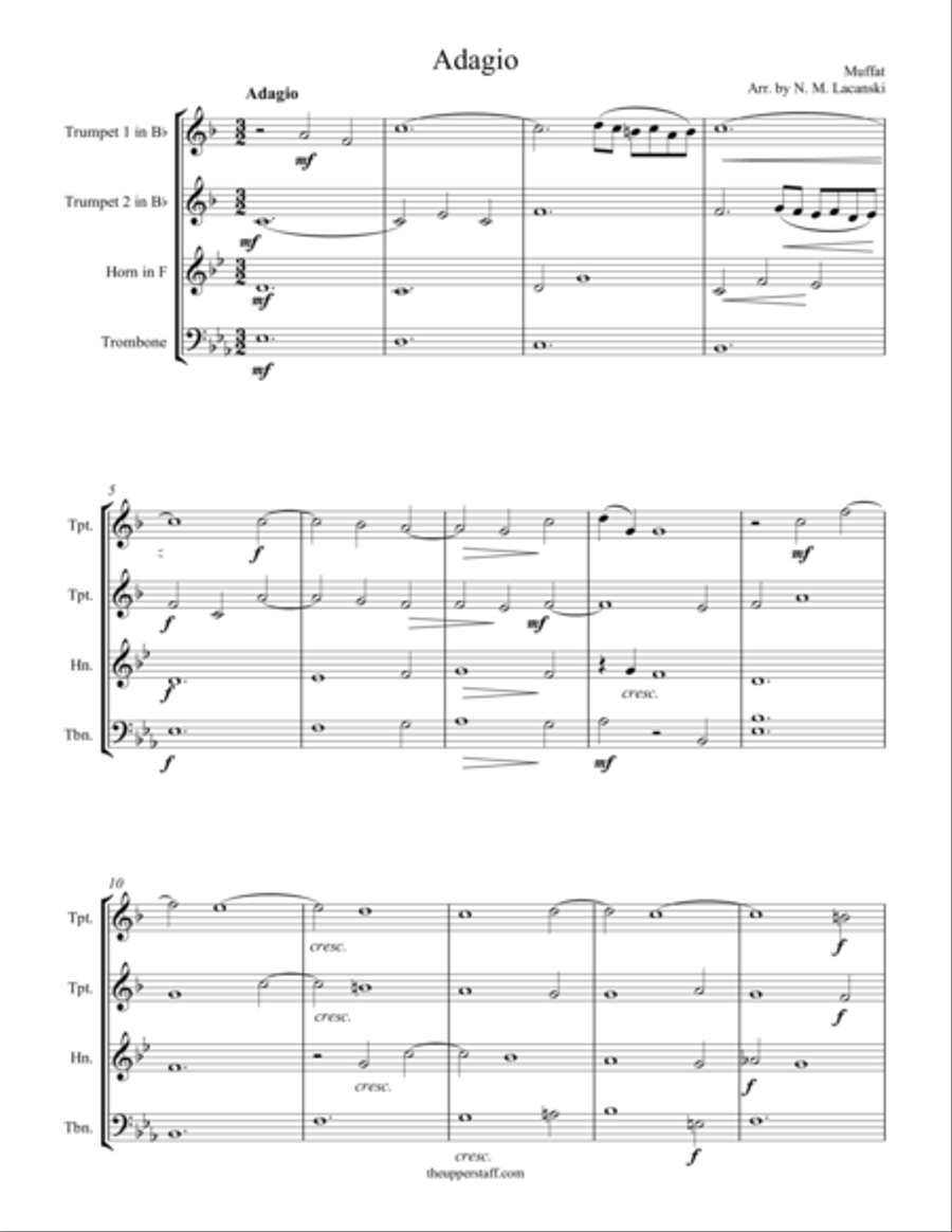 Georg Muffat - Free sheet music to download in PDF, MP3 & MIDI