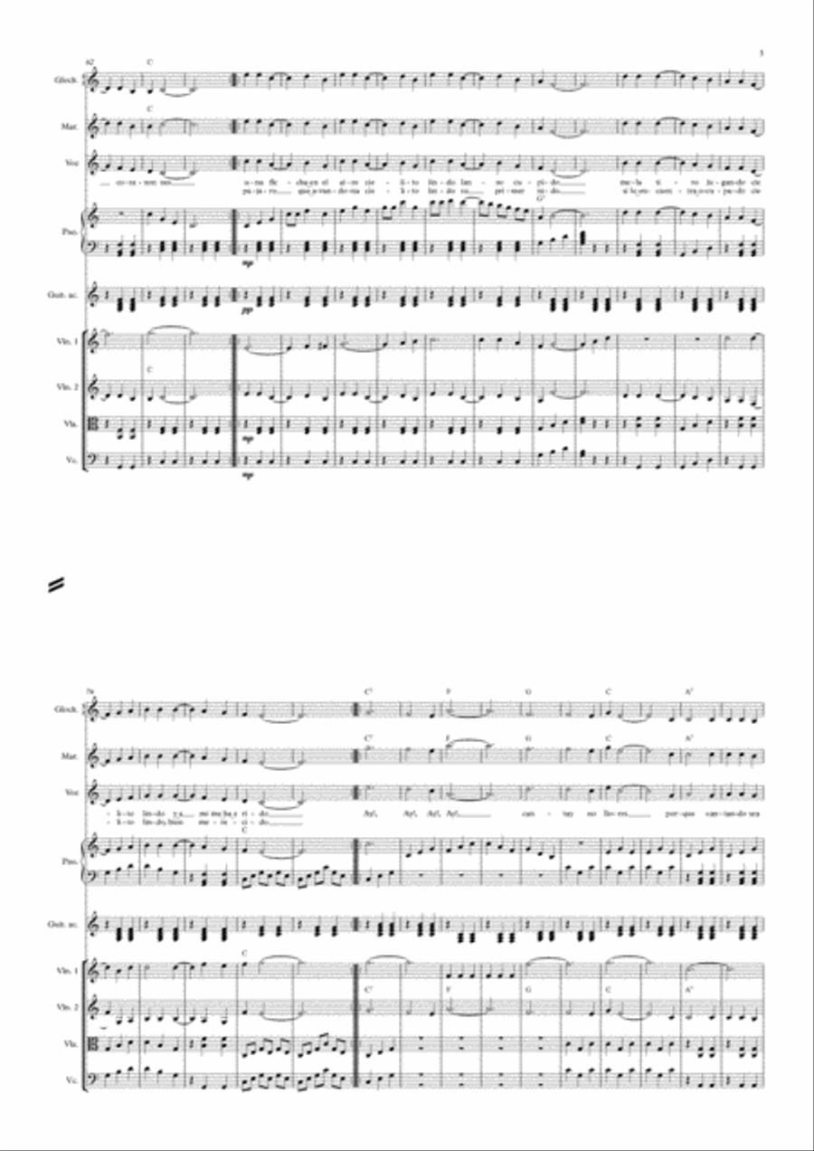 Cielito Lindo Large Ensemble scores gallery preview page 3