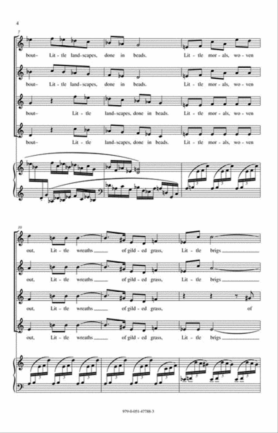 Bric-a-Brac 4-Part scores gallery preview page 3